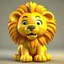 Placeholder: cute lion 3D