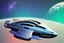 Placeholder: cool design of a small spaceship cruising through the gAlaxy