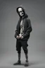 Placeholder: 8k animation image of an attractive skeleton boy, dressed in trendy hoody, in the style of tim burton