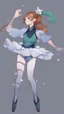 Placeholder: ballerina in the style of genshin impact