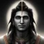 Placeholder: portrait Lord Shiva, meditation, third eye, universe, fourth dimension, fractal, realistic, 8k, high quality, extreme detail, symmetrical,