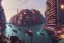 Placeholder: close up train+Elevated train+riomaggiore corner building+Italian colourful sea village +alphonse mucha, greg rutkowski,matte painting, cryengine, hyper detailed, felix kelly, fantasy art, seb mckinnon