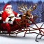 Placeholder: photo, santa claus sleigh pulled by giant spiders