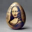 Placeholder: the Mona Lisa on an Easter egg by "da Vinci"