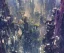 Placeholder: Art by John Berkey and John Harris, lush Central Park, New York 2077, Cyberpunk, bird's eye view, extremely hyperdetailed, epic composition