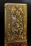 Placeholder: rectangular gold delicate art nouveau book cover