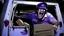 Placeholder: horror movie with fedex driver as texas chainsaw massacre