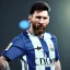 Placeholder: lionel messi, with champion argentina flag, highly detailed, wings, soft studio lighting, background 64k