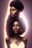 Placeholder: A portrait of a beautiful youthful black woman, wearing a corset, long silky black hair, wizard, magical, ethereal, soft bright lighting, Concept art by wlop, Ultra quality 8k, Fantasy.