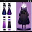 Placeholder: a fox fursona, darker colors, master quality, backlighting, soft lights, full body portrait, in frame, 8k, furry, fur, black and purple color pallet, fursona reference sheet,