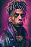 Placeholder: portrait of the rapper NLE Choppa