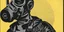 Placeholder: S.T.A.L.K.E.R "natalie portman covered broken gasmask" siebdruck