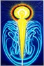 Placeholder: bio-electricity; surrealism, optical art; Ilya Bolotowsky
