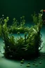 Placeholder: create a crown of seaweed