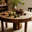 Placeholder: Chestnut-inspired table