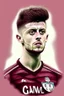 Placeholder: Aaron Cresswell English football player cartoon 2d ؤشقفخخى 2ي