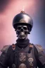 Placeholder: All black Russian soldier, high tech skull special forces helmet, velvet helmet, white smoke, dark, rage, sorrow, high definition, ultra 8 k, volumetric lighting, blue fire, fog