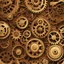 Placeholder: steampunk machinery gears