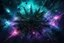 Placeholder: stunning etheral Nebula wallpaper, Abstract expressionism art with metallic colors, cyberpunk android warriors gang, bacteria art, translucent, silver lights, dark utopistic mood