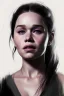 Placeholder: emilia clarke, head and shoulders portrait, head and, 8k resolution concept art portrait by Greg Rutkowski,