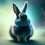 Placeholder: galaxies, spirals, space, nebulae, stars, smoke, iridescent, intricate detail, in the shape of a rabbit, fur wearing color diamonds, octane render, 8k, --q 2 --ar 2:3 --uplight