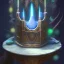 Placeholder: small crystral altar concept art for games