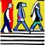 Placeholder: abbey road cover in picasso style