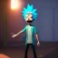 Placeholder: create a photorealistic image of Rick Sanchez from Rick and Morty, dynamic pose, dynamic lighting, cinimatic lighting. Half body, 50mm f2.7, Highly detailed, unreal engine 5, ultra realistic, HDR, 8k