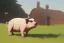 Placeholder: pig on a farm