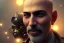 Placeholder: portrait of a bald Atul Bhardwaj, steampunk, brown eyes, no facial hair, steampunk, unreal 5, octane render, cinema4d, dynamic lighting, soft lighting, 4k, redshift render, highly detailed, hyper realistic