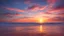 Placeholder: Scenic colorful sunset at the sea coast. Good for wallpaper or background image.