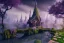 Placeholder: Immersive​ fantasy elven town city in the deep forest with ancient elder tree beautiful blossom nature river 4k full hd