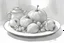 Placeholder: food dish, garnished, , Drawing with a blue ink pen Inspired by the works of Daniel F. Gerhartz, with a fine art aesthetic and a highly detailed, realistic style