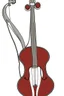 Placeholder: ergonomic design violin