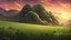 Placeholder: grassy fields with beautiful sky