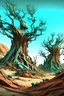 Placeholder: dry tree branch,Extensive deforestation,fewer trees,otherworldly bas-relief glyphs on alien deserted plantet giant natural rock formations,first contact concept art, abstract surreal sci-fi poster art,asymmetric,alien colors,vertical scroll of strange geometric symbols,complex biomorphism, technical biomechanics, futurism