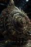 Placeholder: The "Cosmic Cog" - A massive, ornate cogwheel located at the heart of the planet's central clockwork city. It possesses the ability to control the mechanisms on a planetary scale and influence cosmic energies., photo-realistic, shot on Hasselblad h6d-400c, zeiss prime lens, bokeh like f/0.8, tilt-shift lens 8k, high detail, smooth render, down-light, unreal eng