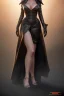 Placeholder: Kim Basinger in black leather gown, evil,energetic, villain, busty, cleavage, curvy, angry, happy, stern look. character design by cory loftis, fenghua zhong, ryohei hase, ismail inceoglu and ruan jia. unreal engine 5, artistic lighting, highly detailed, photorealistic, fantasy