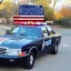 Placeholder: American Police Car