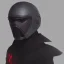 Placeholder: Futuristic helmet, style Kylo Ren