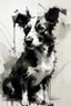 Placeholder: long haired jack russell in the style of Yoji Shinkawa, Guy Denning, Florian Nicolle