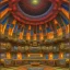 Placeholder: Goetheanum painted with colors