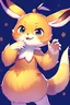 Placeholder: Furry eevee pokemon