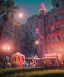 Placeholder: Wes Anderson photographer, Ultra realistic carnival garden night scene, wide angle view :: carnival woman and sweet inflatable monsters, carnival dress style, feather color, free jumping, soft color, highly detailed, unreal engine 5, ray tracing, RTX, lumen lighting, ultra detail, volumetric lighting, 3d, finely drawn, high definition.