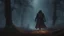 Placeholder: wraith walking in the haunted forest. misty ground. exquisite realism, a masterpiece, dark fantasy concept art, dynamic lighting, hyperdetailed, intricately detailed, deep color, Unreal Engine, volumetric lighting, Epic cinematic brilliant stunning intricate meticulously detailed dramatic atmospheric maximalist digital matte painting