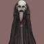 Placeholder: Nosferatu vampire with a tentacle beard, four arms and grey skin as Russian Orthodox