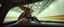 Placeholder: car driving happy 2d insect anime fluffy slimy alien okapi gremlin man in the style of Escher and Giger and Fallout 4, pinhole cam, airbrush 3d rendering, on tv screen:A five-second cinematic single take in a clean industrial presentation hall.