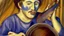 Placeholder: portrait off mandolin by vangog