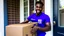 Placeholder: Tyrone takes ps5 controller from fedex delivery on porch