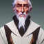 Placeholder: Portrait of a 30 year old warlock like Albus Dumbledore, Gandalf, Merlin, Sherlock Holmes and Mary Poppins